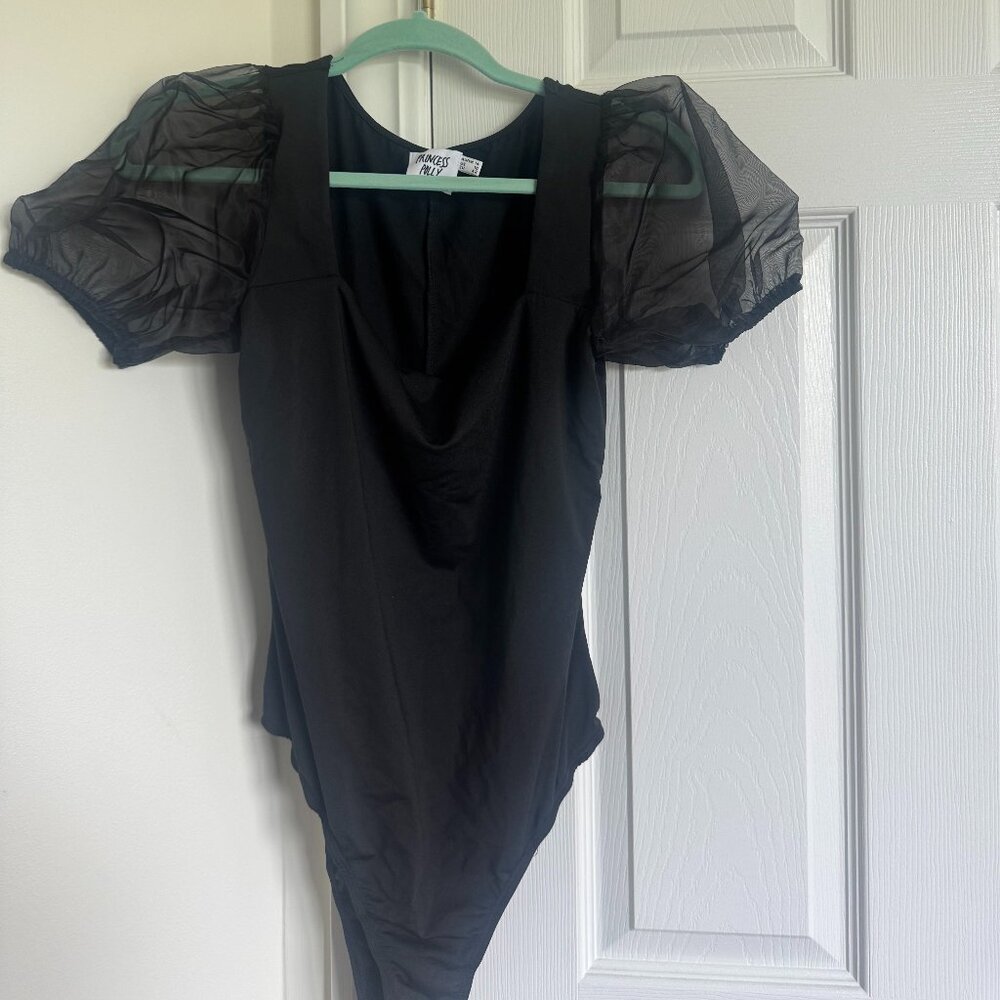 Princess Polly Black Bodysuit US 10